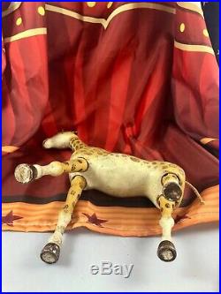 11 Antique American Composition Schoenhut Circus Giraffe Doll! Rare! 18189