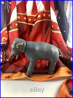 12 Antique American Composition Schoenhut Circus Elephant Doll! Rare! 18191