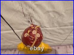 12 Antique German Circus Clown Bisque Wood Doll Toy