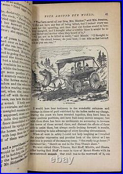 1872 GEN TOM THUMB'S THREE YEARS TOUR AROUND THE WORLD Antique Circus Sideshow