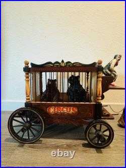 1920-1940s Barnum & Bailey Circus Wagon with Clown, Wagon, Elephant & Two Bears 1920-1940s Barnum & Bailey Circus Wagon with Clown, Wagon, Elephant & Two Bears