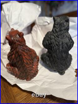 1920-1940s Barnum & Bailey Circus Wagon with Clown, Wagon, Elephant and Two Bears