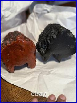 1920-1940s Barnum & Bailey Circus Wagon with Clown, Wagon, Elephant and Two Bears