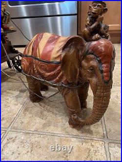 1920's 40's Antique Toy Ringling Bros. Barnum and Bailey Circus Wagon