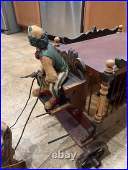 1920's 40's Antique Toy Ringling Bros. Barnum and Bailey Circus Wagon