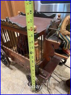 1920's 40's Antique Toy Ringling Bros. Barnum and Bailey Circus Wagon