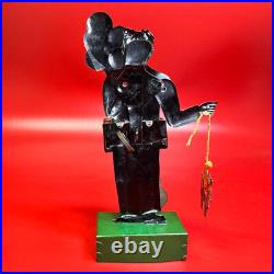1920's Antique Tin Windup EINFALT / KELLERMAN Balloon man Vendor with Mickey Mouse