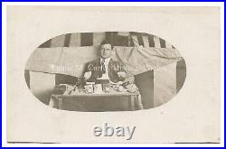 1920s Circus Carnival Performer Souvenir Stand RPPC Photo