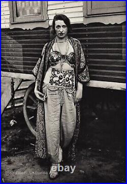 1926/71 Vintage AUGUST SANDER German Circus Performer Lady Costume Photo Gravure