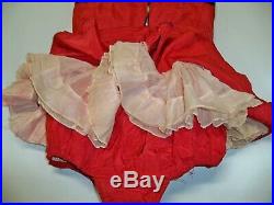 1930 Vintage Circus Dance Tight Rope Skirted Teddy Costume Great Condition