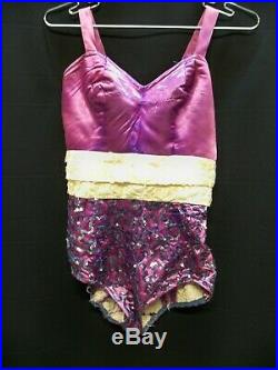 1950 Vintage Circus Dance Tight Rope Teddy Dance Costume Great Condition
