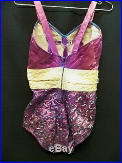1950 Vintage Circus Dance Tight Rope Teddy Dance Costume Great Condition