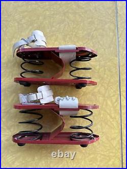1960's Antique Vintage Circus Metal Jumping Shoes With Springs