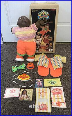 1986 Coleco Cabbage Patch Circus Kids Clown Aaron Damian African American Black