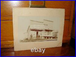 19th c. Saloon, Hotel Granton House Forepaugh Circus Wisc. Cabinet Photo