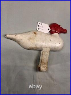4-antique used cast iron red head knockdown shooting gallery ducks/#5