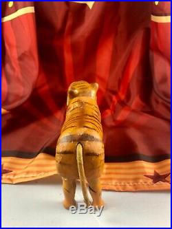 5.5 Antique American Composition Schoenhut Circus Tiger Doll! Rare! 18177