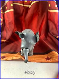 6 Antique American Composition Schoenhut Circus Elephant Doll! Rare! 18194