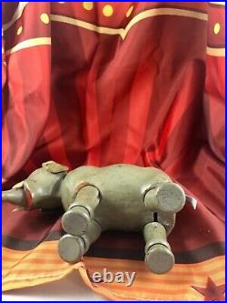 6 Antique American Composition Schoenhut Circus Elephant Doll! Rare! 18195