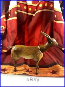 6 Antique American Composition Schoenhut Circus Gazelle Doll! Rare! 18198