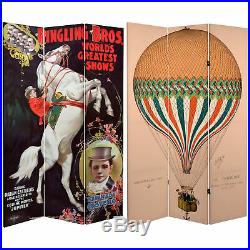 6 ft. Tall Double Sided Circus Room Divider