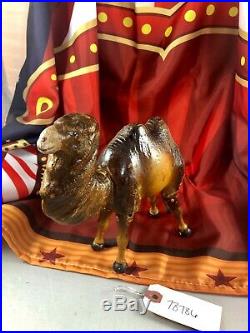 7.5 Antique American Composition Schoenhut Circus Camel Doll! Rare! 18186
