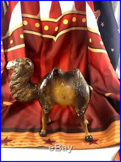 7.5 Antique American Composition Schoenhut Circus Camel Doll! Rare! 18186