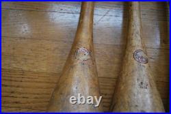 7 Antique Wooden Standard 1 lb. Juggling Pins Narragansett Machine Providence RI