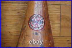 7 Antique Wooden Standard 1 lb. Juggling Pins Narragansett Machine Providence RI