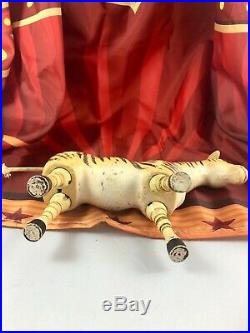 8.5 Antique American Composition Schoenhut Circus Zebra Doll! Rare! 18178