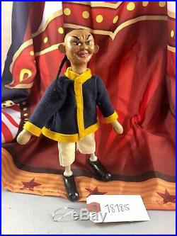 8 Antique American Composition Schoenhut Circus Chinaman Doll! Rare! 18185