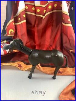 8 Antique American Composition Schoenhut Circus Donkey Doll! Adorable! 18173