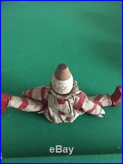 8 Shoenhut Circus Doll Clown RARE Antique Early 1900s