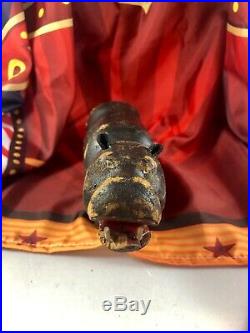 9.5 Antique American Composition Schoenhut Circus Hippopotamus Doll! Rare