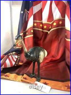 9.5 Antique American Composition Schoenhut Circus Ostrich Doll! Rare! Adorable