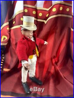 9 Antique American Composition Schoenhut Circus Ringmaster Doll! Rare! 18201