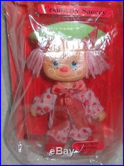 #9574 RARE NRFC Vintage Picka-Berry Circus Cranberry Saucey Clown Doll