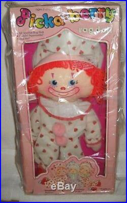 #9705 RARE NRFC Vintage Picka-Berry Circus Strawberry Patches Rag Doll