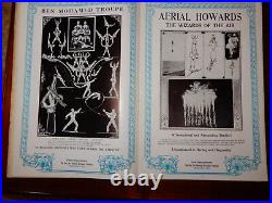 ANTIQUE 1920s GUS SUN BOOKING CATALOG CIRCUS ACTS FAIRS HIGH WIRE DANCING BEARS