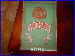 ANTIQUE 1930s WIRTH & HAMID BOOKING CATALOG CIRCUS ACTS HIGH WIRE RACING CARS