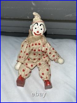 ANTIQUE SCHOENHUT HUMPTY DUMPTY CIRCUS CLOWNS (2) Donkey, Elephant, Ladders