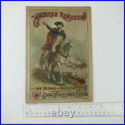 Adam Forepaugh The American Revolution Program Advance Courier Antique 1890s
