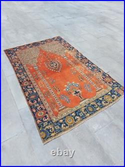 Antique 1850s Persssian Carpet Rug, Tebbbriz Collectible Rug Handmade Super Rug