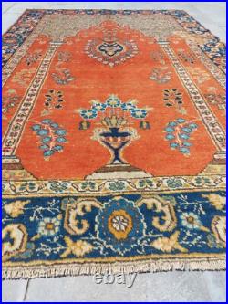 Antique 1850s Persssian Carpet Rug, Tebbbriz Collectible Rug Handmade Super Rug