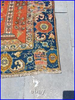 Antique 1850s Persssian Carpet Rug, Tebbbriz Collectible Rug Handmade Super Rug