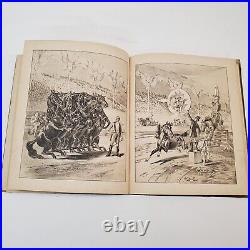 Antique 1888 PT Barnum's Circus Text & Illustrations Arranged for LITTLE PEOPLE