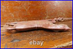 Antique 1890s/1900s Original Large Circus Horse Cast Iron Weathervane Arrow 30