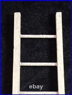 Antique 1903-1920 Schoenhut Circus Elephant, Clown, Barrel, Chair & Ladder