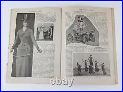 Antique 1906 Ringling Barnum Baily Circus Realm Magazine Of Marvels