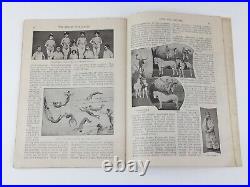 Antique 1906 Ringling Barnum Baily Circus Realm Magazine Of Marvels